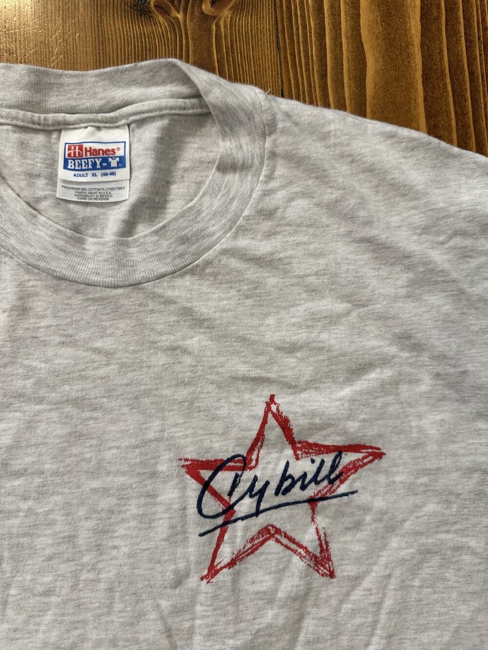 Vintage 1996 The Cybill Shepard T-Shirt TV Show 3rd Season Promo Vtg Tee XL